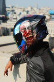 LS2 RAPID 2 RACE ZOMBIE SİYAH-KIRMIZI KASK - 5