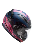 LS2 Rapıd 2 Xtreet   Full Face Motosiklet Kaskı Mat Mavi-mor - 3