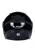 LS2 Airflow 2 Parlak Siyah Açık Motosiklet Kaskı - 5