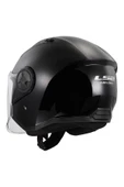 LS2 Aırflow 2 Yarım Kask Mat Siyah - 4