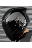 LS2 Rapıd 2 Race Parlak Siyah Full Face Motosiklet Kaskı Siyah Camlı thumbnail 3