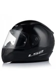 LS2 Rapıd 2 Parlak Siyah Fullface Motosiklet Kaskı - 1