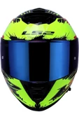 LS2 Storm 2 Drop Full Face  Motosiklet Kaskı Mavi Camlı - 3