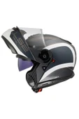 LS2 Strobe 2 Vıctory Mat Gri-mavi-kum Kask - 7