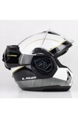 LS2 Advant Iron Çene Açılır Motosiklet Kaskı - 5