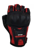 Scoyco Unisex Kırmızı Yazlık Parmaksız Korumalı Eldiven Mc12d - 1