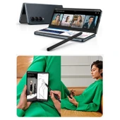 Samsung Galaxy Z Flip 4 Uyumlu S Pen Dokunmatik Stylus Kalem ve Yedek Uç - 3