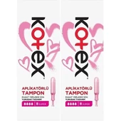 Kotex Aplikatörlü Tampon Süper 16 Lı Set (2PK*8) - 1