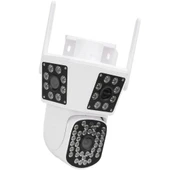 Cmr70 HD Dış Mekan Tasarımına Uyumlu Hareket Sensörlü Gelişmiş Akıllı Gece Görüşlü Güvenlik Kamerası - 5