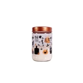 Herevin 139357-810 Desenli Kavanoz Seti 3'lü (425-660-1000 ml) - 3