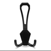 Metal Siyah Portmanto Mobilya Vestiyer Duvar Dolap Elbise Kıyafet Askısı Askılığı Askılık (5 ADET) thumbnail 2