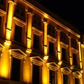 Sıva Altı Wallwasher lüks dekoratif ışık show gösteri aydınlatma açık alan enerji tasarruflu Doğa Beyaz LED A-1104 395mm x 90mm 12W - 7