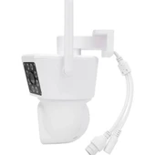 Cmr70 HD Dış Mekan Tasarımına Uyumlu Hareket Sensörlü Gelişmiş Akıllı Gece Görüşlü Güvenlik Kamerası - 4