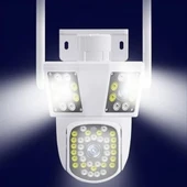 Cmr70 HD Dış Mekan Tasarımına Uyumlu Hareket Sensörlü Gelişmiş Akıllı Gece Görüşlü Güvenlik Kamerası - 2