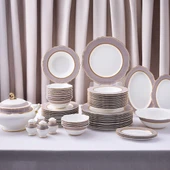 Aryıldız Majestic 60 Parça 12 Kişilik Porselen Yemek Takımı Ar261347 - 2