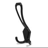 Metal Siyah Portmanto Mobilya Vestiyer Duvar Dolap Elbise Kıyafet Askısı Askılığı Askılık (5 ADET) thumbnail 4