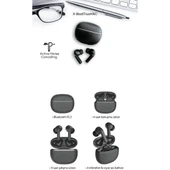 X Beat True ANC 4 Mic ENC ANC Destekli 5.3 Bluetooth Kablosuz Gelişmiş Mikrofonlu Bluetooth Kulaklık - 3