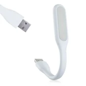 Usb Led Lamba 15cm Beyaz Renk Işık  Portatif Taşınabilir Gece Lambası Masa Aydınlatma Kamp Bilgisayar Laptop Powerbank Adaptör Araba thumbnail 7