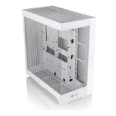 Thermaltake CTE E600 Beyaz TG Pencereli PCI-E 4.0 Dual 90 Derece Riser Kablolu Mesh&TG Panelli Kasa - 1