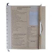 Gülpaş Tekli Personel Özlük Dosyası Askılı Kraft 10 lu Kod:222 - 2