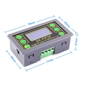 Panel Kutulu ZK-PP2K Kare Dalga Sinyal Jeneratörü  Çift Modlu 1 kanallı 1Hz-150KHz PWM Pulse Frekansı Ayarlanabilir Görev Döngüsü Gecikmeli Başlangıç thumbnail 8