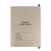 Gülpaş Tekli Personel Özlük Dosyası Askılı Kraft 10 lu Kod:222 - 1