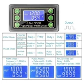Panel Kutulu ZK-PP2K Kare Dalga Sinyal Jeneratörü  Çift Modlu 1 kanallı 1Hz-150KHz PWM Pulse Frekansı Ayarlanabilir Görev Döngüsü Gecikmeli Başlangıç thumbnail 3
