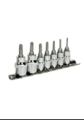 NT Tools NCSET14S 7 Parça 1/4" CR-V Star Delikli Torx Lokma Seti - 1