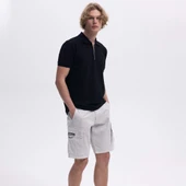 Ellesse Erkek Siyah Fermuarlı Polo Yaka Tişört EM493 - 2