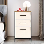 Çok Amaçlı Dolap 3 Çekmeceli Orta Boy Komodin Sehpa Çam 1601 - 5