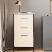 Çok Amaçlı Dolap 3 Çekmeceli Orta Boy Komodin Sehpa Çam 1601 - 2