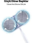 Kumtel Hwsm-01 Şarjlı Kablosuz Mop Paspas - 3