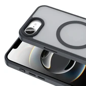 Apple iPhone 16E Kılıf Magsafe Şarj Özellikli Mat Arka Yüzey Redclick Sio Kapak thumbnail 2