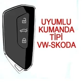 Golf 8, Seat ve Skoda modelleriyle uyumlu Kumanda Kılıfı thumbnail 2