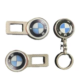 BMW Emniyet Uyumlu Ikaz Ses Metal Toka 2 Adet 1 adet anhatarlık Çift Yönlüdür thumbnail 2