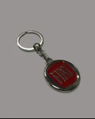 Fiat Kırmızı Logolu Metal Otomobil Anahtarlığı 1 ADET 1.KALİTE thumbnail 1