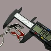 FR Kırmızı Siyah Logolu Metal Otomobil Anahtarlığı 1 ADET 1.KALİTE thumbnail 3