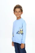 Toontoy Erkek Çocuk Baskılı Sweatshirt - 6
