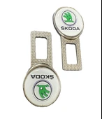 SKODA Uyumlu Ikaz Ses Metal Toka 2 Adet Çift Yönlüdür - 2