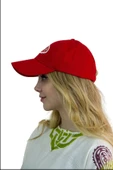 Bay şapkacı - kırmızı kep şapka- 8182 thumbnail 3