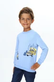 Toontoy Erkek Çocuk Baskılı Sweatshirt - 10