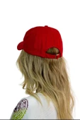 Bay şapkacı - kırmızı kep şapka- 8182 thumbnail 2