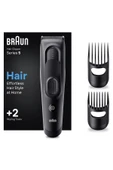 Braun Series 5 HC5330, Erkekler İçin 17 Uzunluk Ayarına Sahip Saç Kesme Makinesi - 1