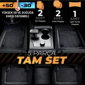 Promats  Maxımum Binek Araçlara Uyumlu 4d Havuzlu Oto Paspas (GRİ) - 2