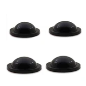 Silikon Kapı Stoperi Siyah 4 Adet Tamponu Kendinden Yapışkanlı Siyah Kapı Kolu Stopu thumbnail 1