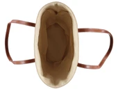 Modern Tasarım Kadın Hasır Çanta Rattan Tarz Çanta - 5
