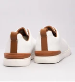 Erkek Deri Sneaker Siyah Kahverengi Ve Beyaz Kahverengi - 6