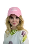 Bay şapkacı - pembe kep şapka- 8182 - 1