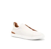 Erkek Deri Sneaker Siyah Kahverengi Ve Beyaz Kahverengi - 1