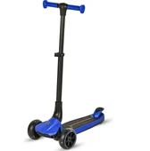 Lamborghini Lisanslı L3 Kolay Katlanabilir Işıklı Orta Gövde ve Işıklı Tekerlekli Çocuk Scooter Mavi thumbnail 6